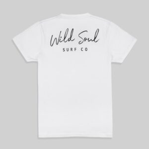 Wild Soul Surfing Tshirt White